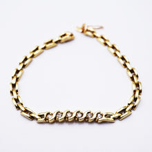 Load image into Gallery viewer, Diamond &amp; Gold Bracelet