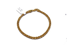 Load image into Gallery viewer, 18KT Yellow Gold Braid Bracelet