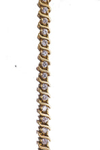 Load image into Gallery viewer, S- Link Diamond Tennis Bracelet 3CTW