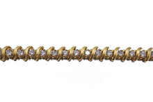 Load image into Gallery viewer, S-Link Diamond Tennis Bracelet 5.0 CTW