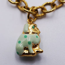 Load image into Gallery viewer, 18 KT Charm Bracelet