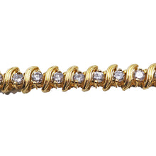 Load image into Gallery viewer, S-Link Diamond Tennis Bracelet 5.0 CTW