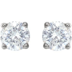 .90 CTW Diamond Stud Earrings