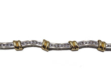 Load image into Gallery viewer, 3 CTW Yellow &amp; White Gold Diamond Tennis Bracelet