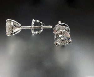 1.15 CTW Diamond Stud Earrings