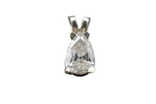 Load image into Gallery viewer, Diamond Pear Pendant
