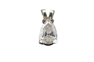 Diamond Pear Pendant